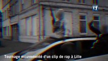 Tournage mouvementé  d'un clip de rap à Lille