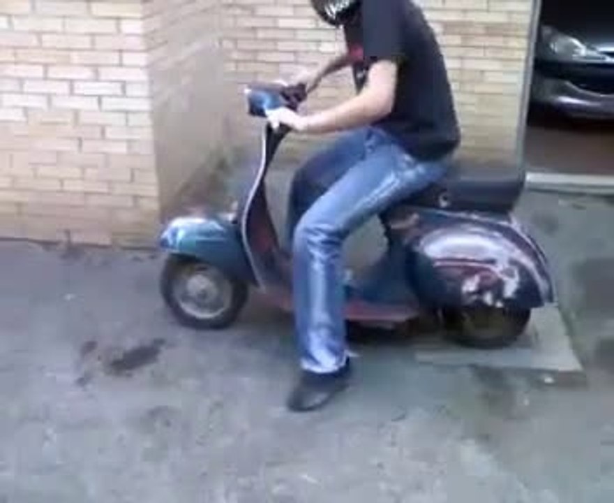 burn vespa