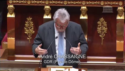 Economie sociale et solidaire - Intervention générale - A. Chassaigne