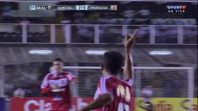 Santos derrota Princesa e segue na Copa do Brasil