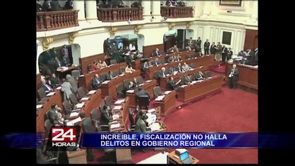 Escándalo: Fiscalización no halló irregularidades en Gobierno Regional de Áncash
