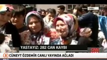 Cüneyt Özdemir'in Canlı Yayında Ağlaması