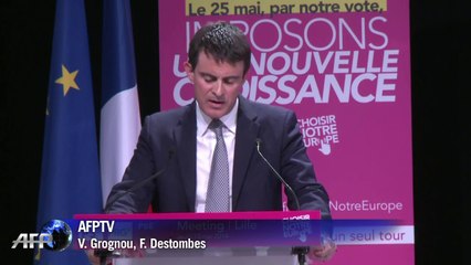 Valls: "Nous aimons la France et l'Europe"
