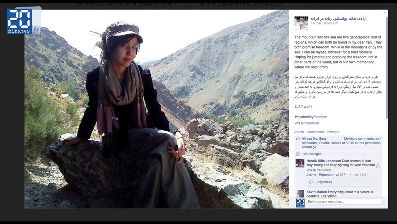 Les Iraniennes se dévoilent sur facebook