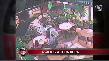 Los más violentos asaltos a locales públicos captados por cámaras de seguridad
