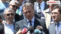 Beşiktaş Spor Kulübü Başkanı Fikret Orman Soma' Da