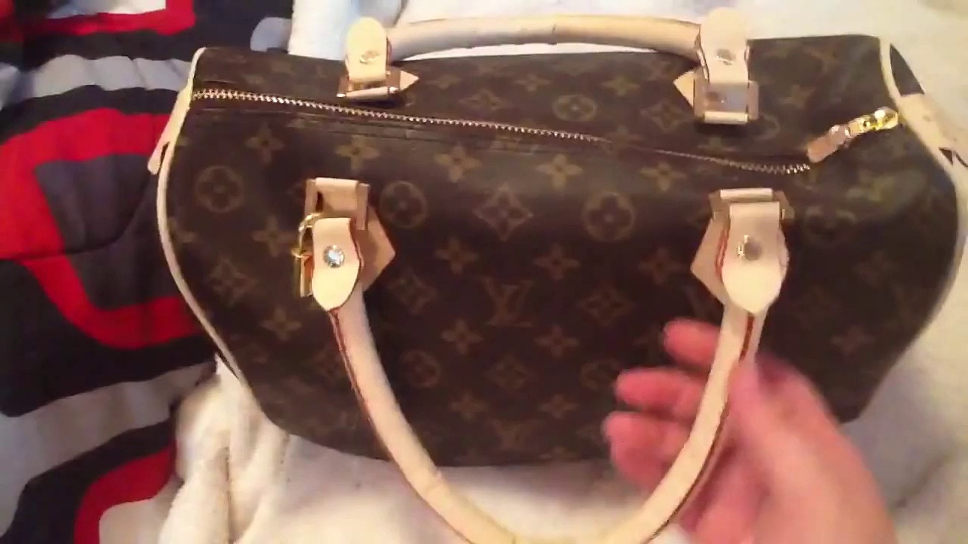 Ioffer Louie Vuitton bag Speedy review─影片Dailymotion