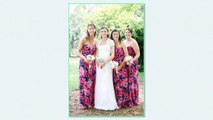 Best of 2013: Printed Bridesmaids Dresses from Real Weddings