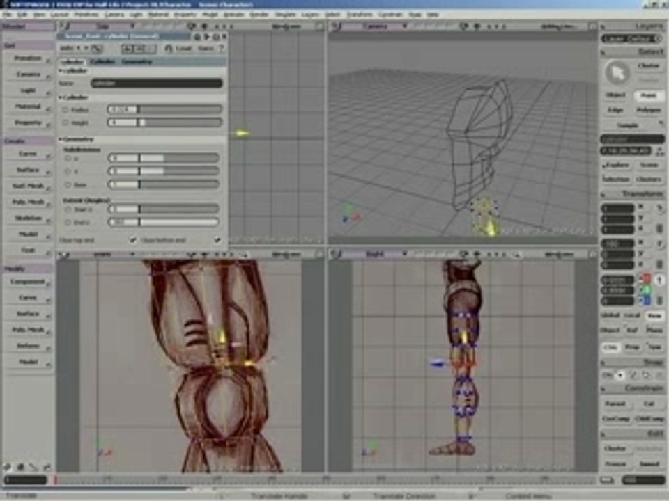 Xsi character modeling video tutorial