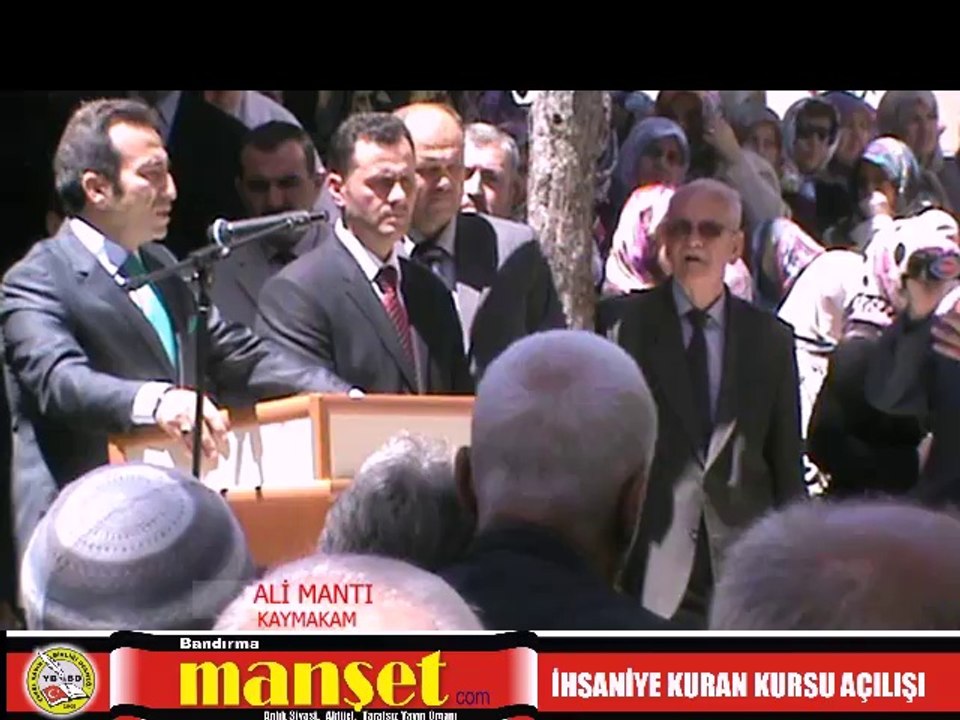 İHSANİYE KURAN KURSU AÇILIŞI