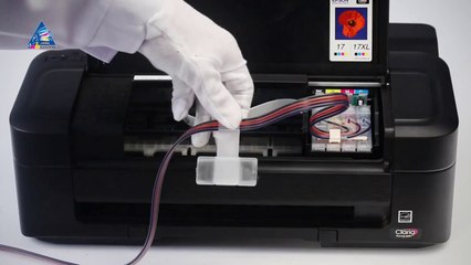 Установка СНПЧ на принтер Epson Expression Home XP-33