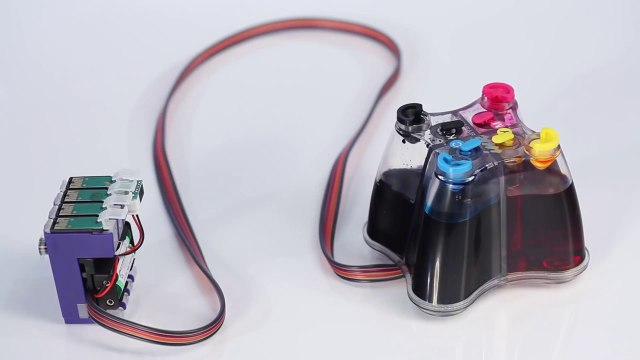 Установка СНПЧ на принтер Epson WorkForce WF-7525