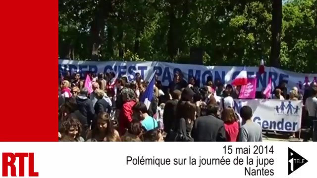 VIDÉO - Journée de la jupe : la Manif pour tous face aux lycéens