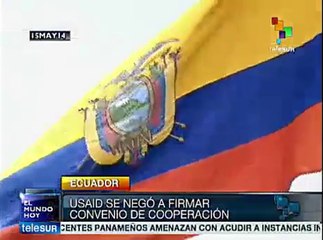 USAID saldrá de Ecuador pues ya no puede imponer criterios de ayuda