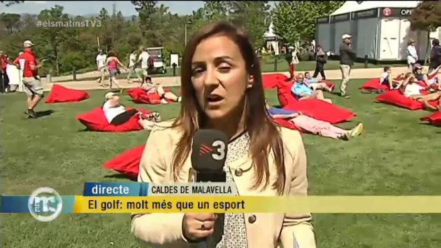 TV3 - Els Matins - Tot el que envolta un torneig de golf