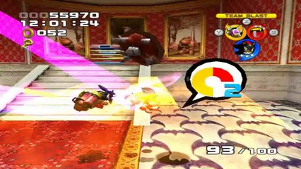 Sonic Heroes - Team Dark - Étape 12 : Mystic Mansion - Mission Extra