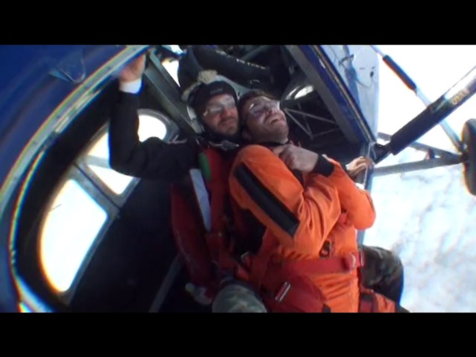 Saut chute libre Royan 2014 - Alex & Patrick