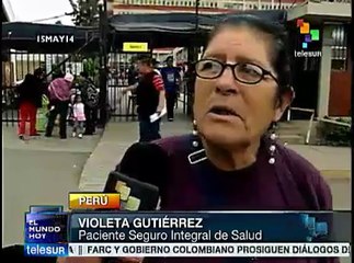 Médicos peruanos comprometidos con su pueblo llevan 3 días en huelga