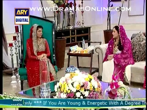 Sahiba, Kiran, Humaira arshad and fatima effendi sharing k unhe apne miyaon me kia cheezein achi lagi jinki wajah se unho ne shadi karli