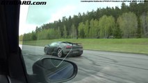 Drag Race - VW Golf VI R vs Lamborghini Gallardo
