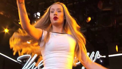 IGGY AZALEA " Work " Live at the Jimmy Kimmel Show 15/05/2014 (HD - Part 2).