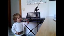 2-Year-Old Luca Sings Blues!