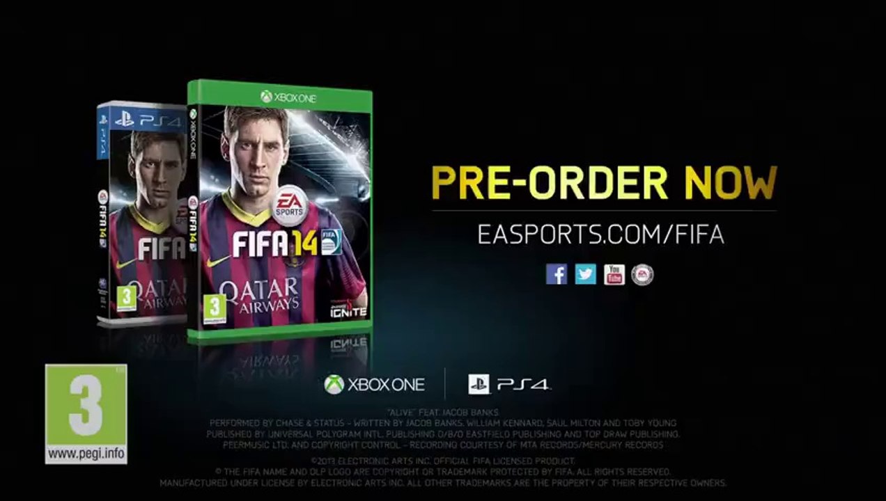 FIFA 14 is Alive - Official Gameplay Trailer Xbox One PS4 - Video Dailymotion