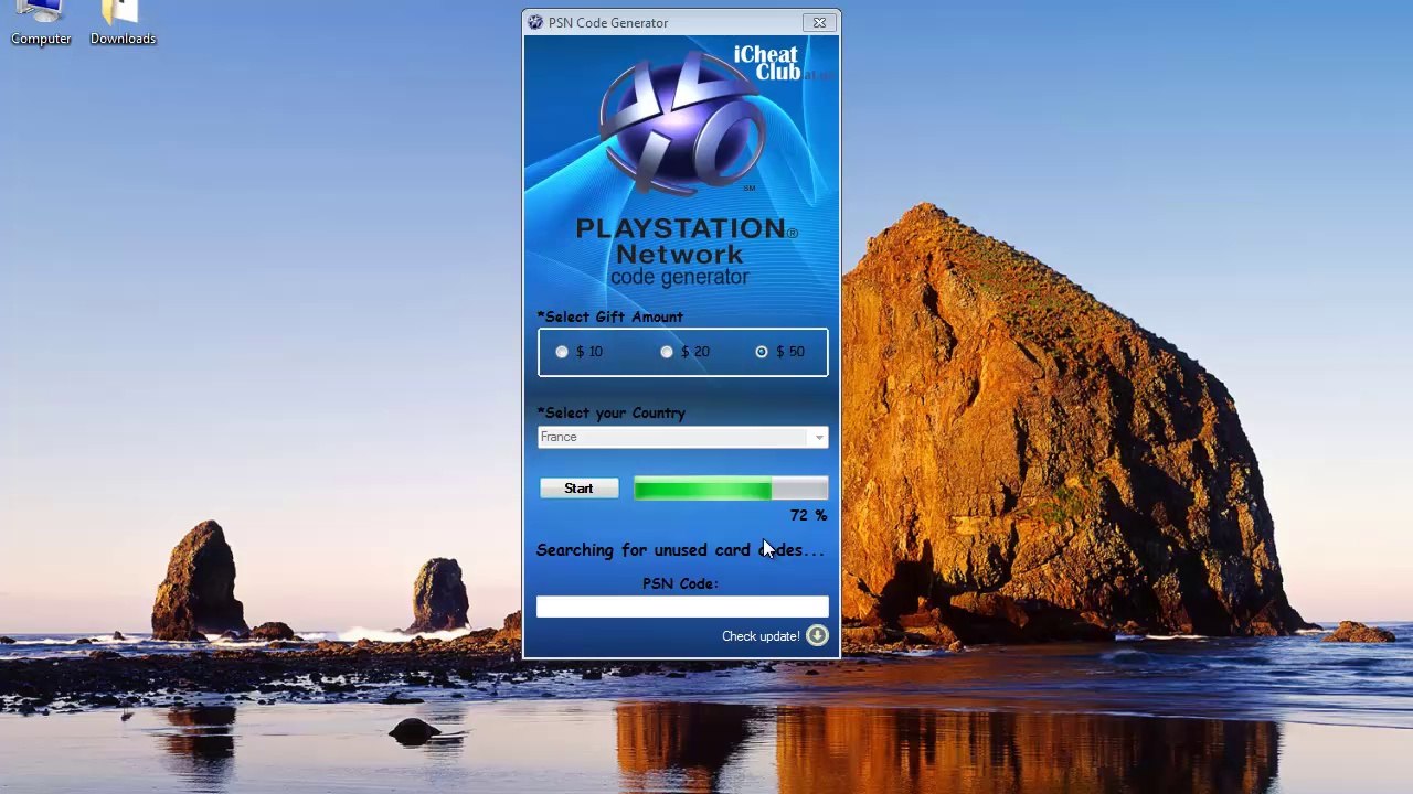 PSN Code Generator 2014 Easy and working!