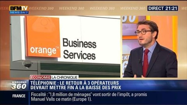 L'Éco du soir: Fusion entre Orange et Bouygues: Un retour à trois opérateurs risque de mettre fin à la baisse des prix - 16/05