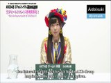 [Aidolsuki] Sousenkyo 2014 Sashihara Rino Werbevideo Ger Sub