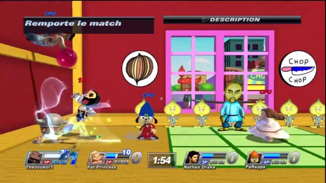 Playstation All-Stars Battle Royale - Épreuves de Combat : Sackboy