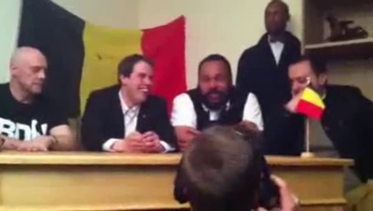 Bruxelles Dieudonné, Soral, Laurent Louis, Salim Laibi, Tepa, Joe le Corbeau !4 mai 2014 !