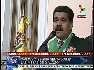 Maduro: Unasur está jugando su papel para canalizar el diálogo en Vzla