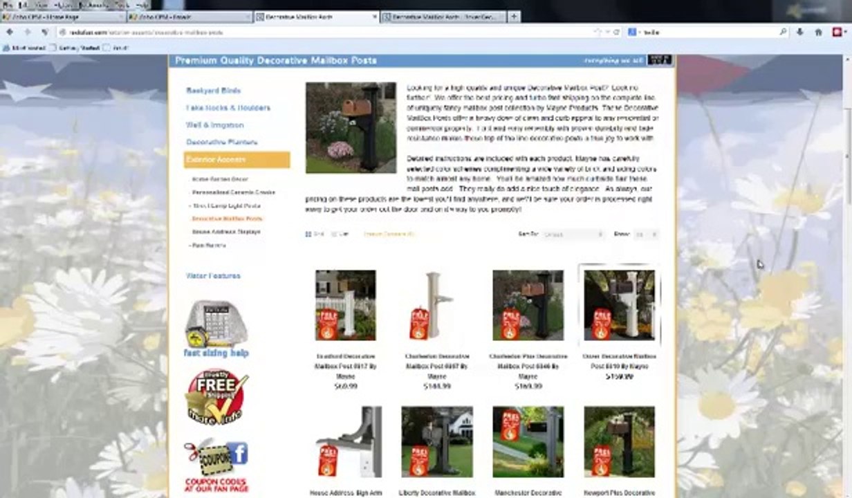 Beautiful mailbox post ideas