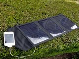 10 Watt Solar Panel Portable Solar Charger with Dual USB Ports for iPhone, iPad & all other USB Compatible Devices