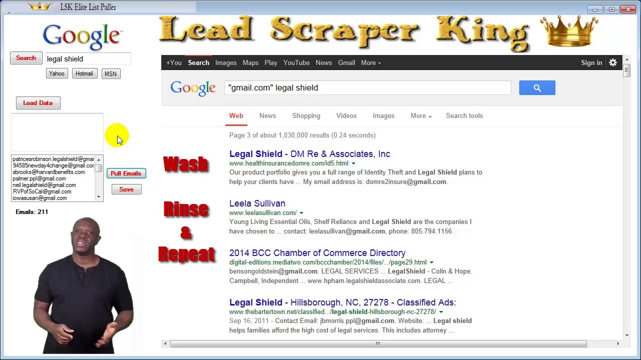 Lead Scraper King Demo