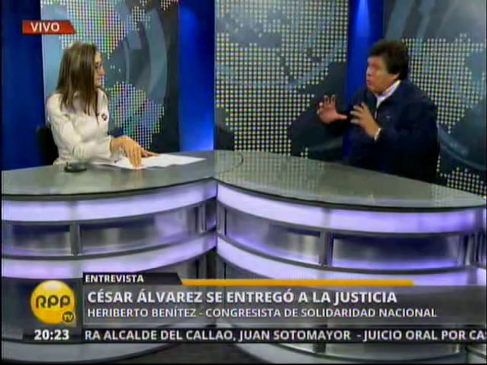 Heriberto Benitez y Mariella Balbi en RPP