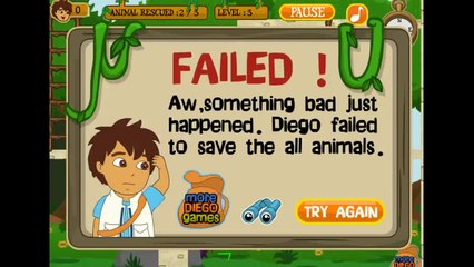 Diego is Saving all Baby Zoo Rescue   Go Diego Go Games for Kids   ♛♛۩۞۩❤♚