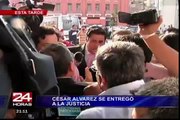 César Álvarez quedará detenido 15 días en la sede de la Dirincri