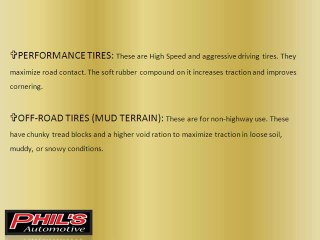 Choosing The Right Tires