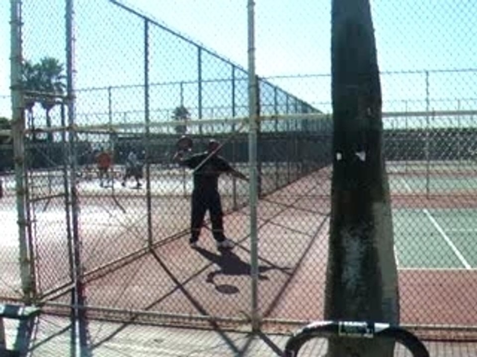 Some wierd tennis game