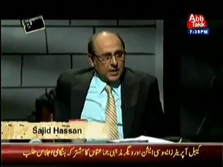 Imran Khan Blames without any Proof   -Anchor Sajid Hassan