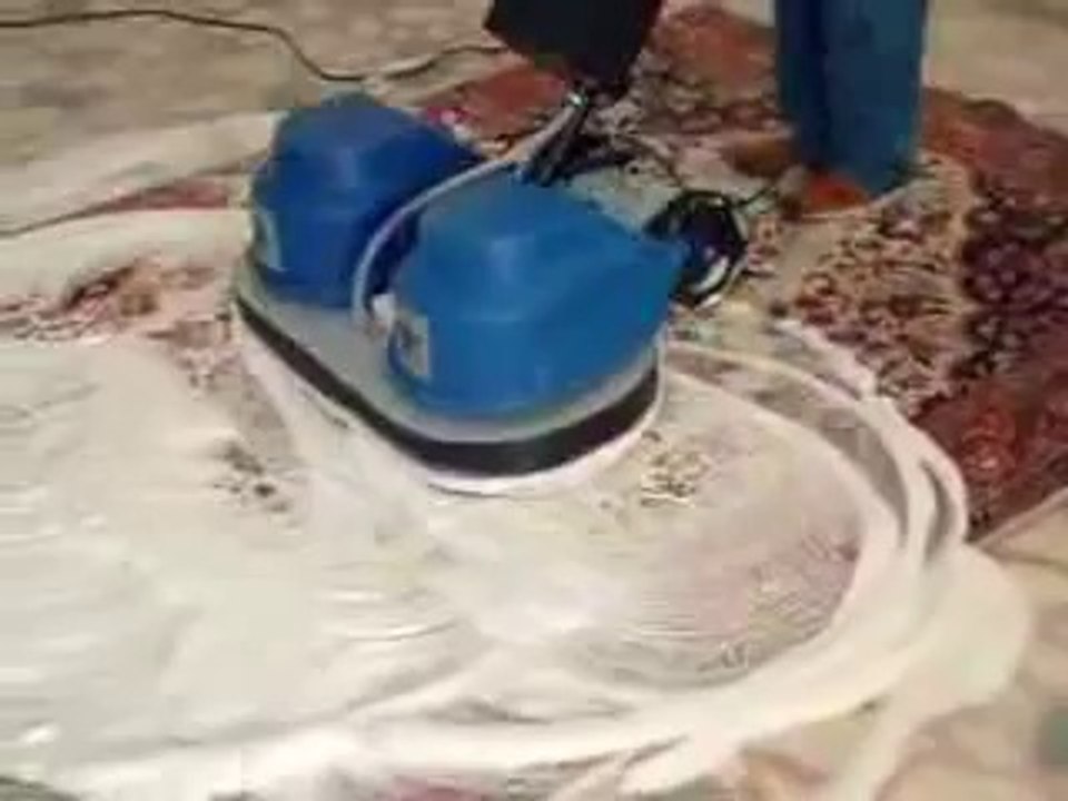 Kartek Çift Fırçalı Halı Yıkama Makinası