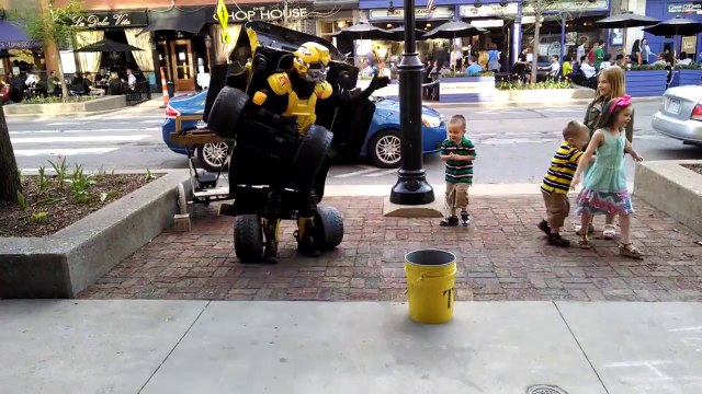 Déguisement Transformers à couper le souffle