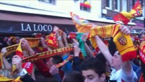 L'ambiance de la montée en Ligue 1 du RC Lens avant, pendant et après match