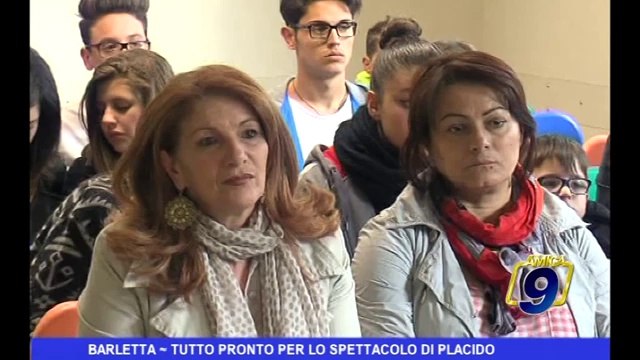 Barletta | Tutto pronto pronto per lo spettacolo di Placido