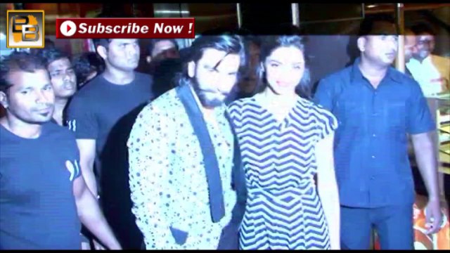 Deepika Padukone's SECRET MOVIE DATE for Ranveer Singh