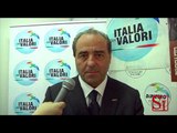 Napoli - Europee, l'Idv incontra il presidente Antonio Di Pietro -1- (16.05.14)