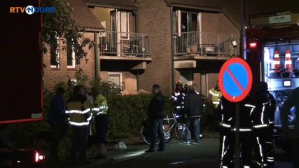 Drie mensen van balkon gered - RTV Noord