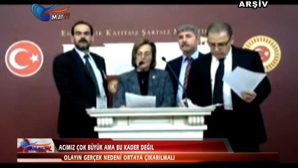 ACIMIZ ÇOK BÜYÜK AMA BU KADER DEĞİL